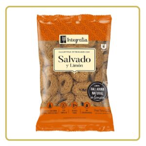 GALLETITAS ANILLO SALVADO  Y LIMÓN 200gr INTEGRALIA