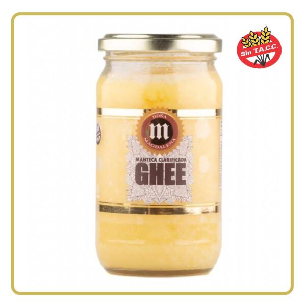 MANTECA CLARIFICADA GHEE 270 gr DOÑA MAGDALENA (LIBRE DE GLÚTEN)
