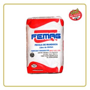 FECULA DE MANDIOCA 25kg FEMAG (LIBRE DE GLÚTEN)