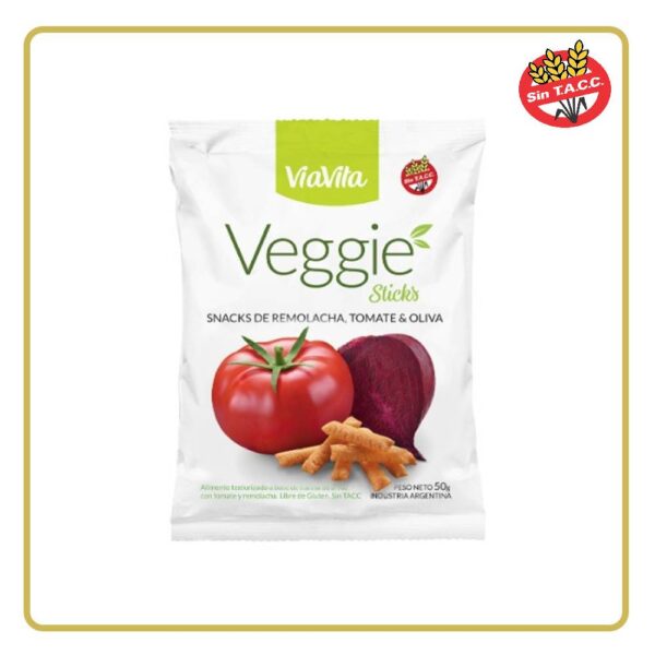 VEGGIE DE TOMATE, REMOLACHA & OLIVA VIAVITA (LIBRE DE GLÚTEN)