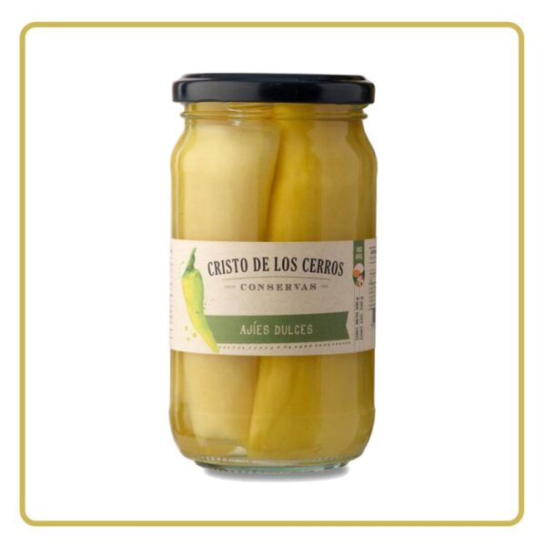 AJIES DULCES EN VINAGRE DE ALCOHOL 300gr ALCARAZ