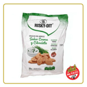SNACK DE ARROZ SABOR CREMA & CIBOULETTE